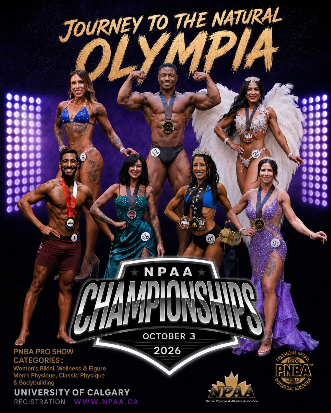 2026 NPAA Canadian Championships Poster